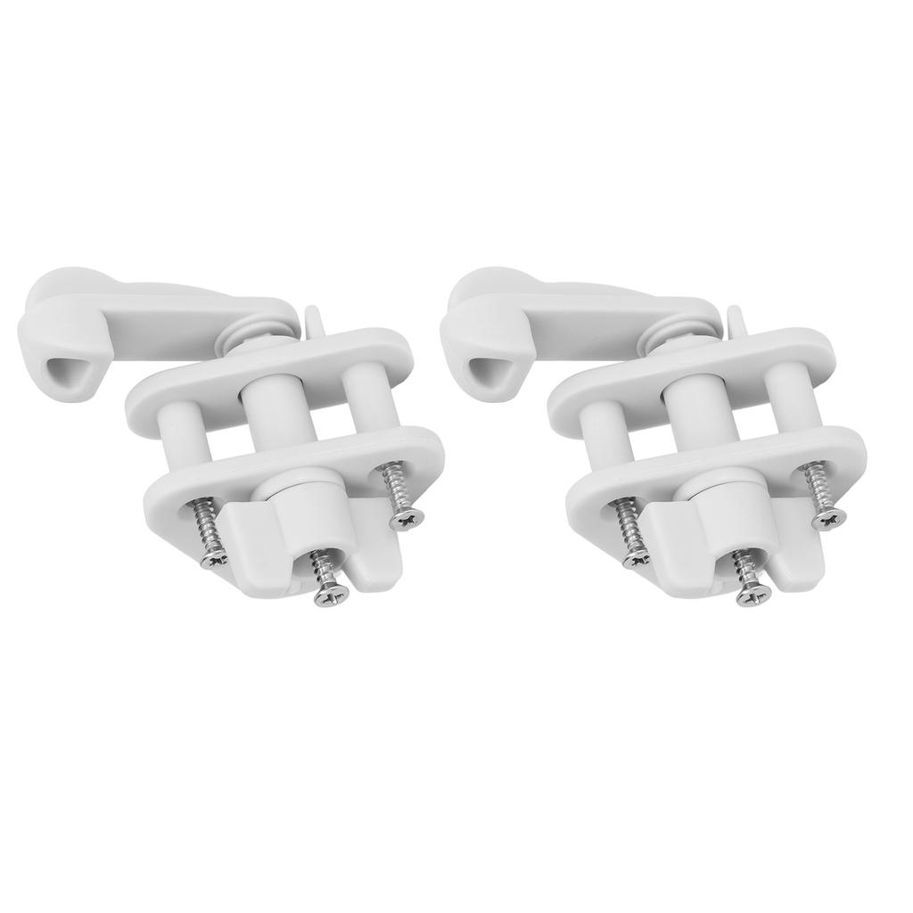 2 Pcs Boat Gate Latch Nylon Secure Closure Pontoon Gate Latch Replacement Kit for 1 Inch and 1 1 4 Inch Square Frames