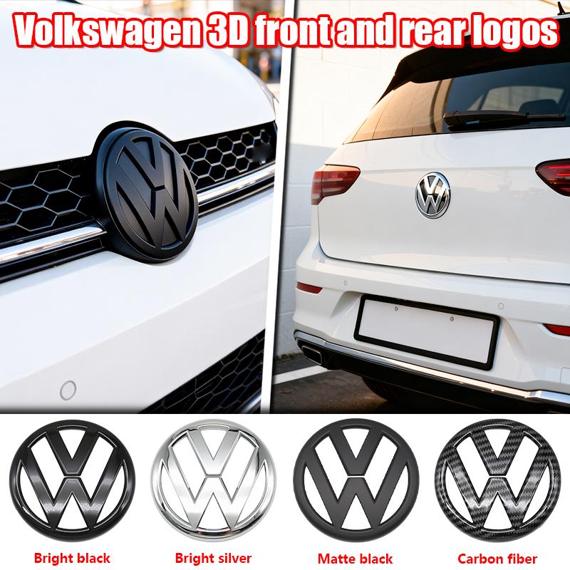 1Pc 3D ABS Car Rear Trunk Emblem Badge Logo For Volkswagen VW MK7 Golf 7 7.5 MK7.5 GTI R Rline GTD Replacement Auto AccessoriesBR1