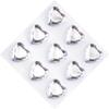 3D Acrylic Diamond Crystal Stickers Love Heart Face Gems Stickers for Party Show DIY Crystal Rhinestone Temporary Tattoos 4/18mm
