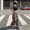 Spring and Autumn Women's New High-waist Wide-Level Pants Loose Slim Floating Casual Pants