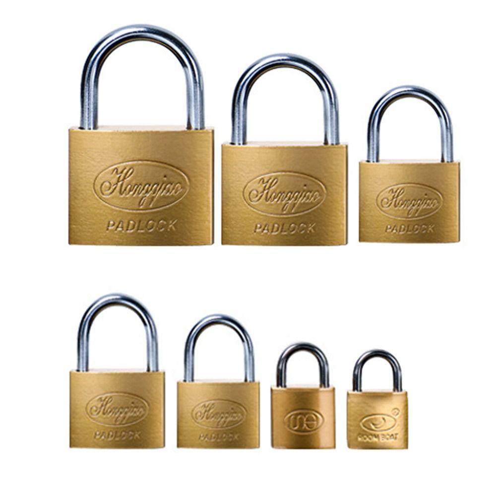 3Keys Медный замок Маленький чемодан для багажа Замок Мини Безопасность Инструмент Шкафчик Чехол Поставка