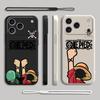 Милый чехол для телефона One Piece для Apple iPhone 17 Pro Max 11 XS XR 7 8 16 Air 12 Plus 15 13 Mini
