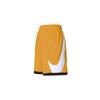 Sports Lifestyle Series Color Block Big Brand Logo Loose Breathable Basketball Shorts Men Shorts Orange DH6764-886