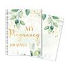 Дневник беременности для мамочек-первокурсниц с наклейками и карманами для памятных вещей Планировщик беременности с календарем Контрольные списки основных этапов