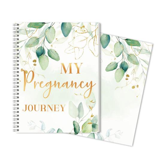 Дневник беременности для мамочек-первокурсниц с наклейками и карманами для памятных вещей Планировщик беременности с календарем Контрольные списки основных этапов