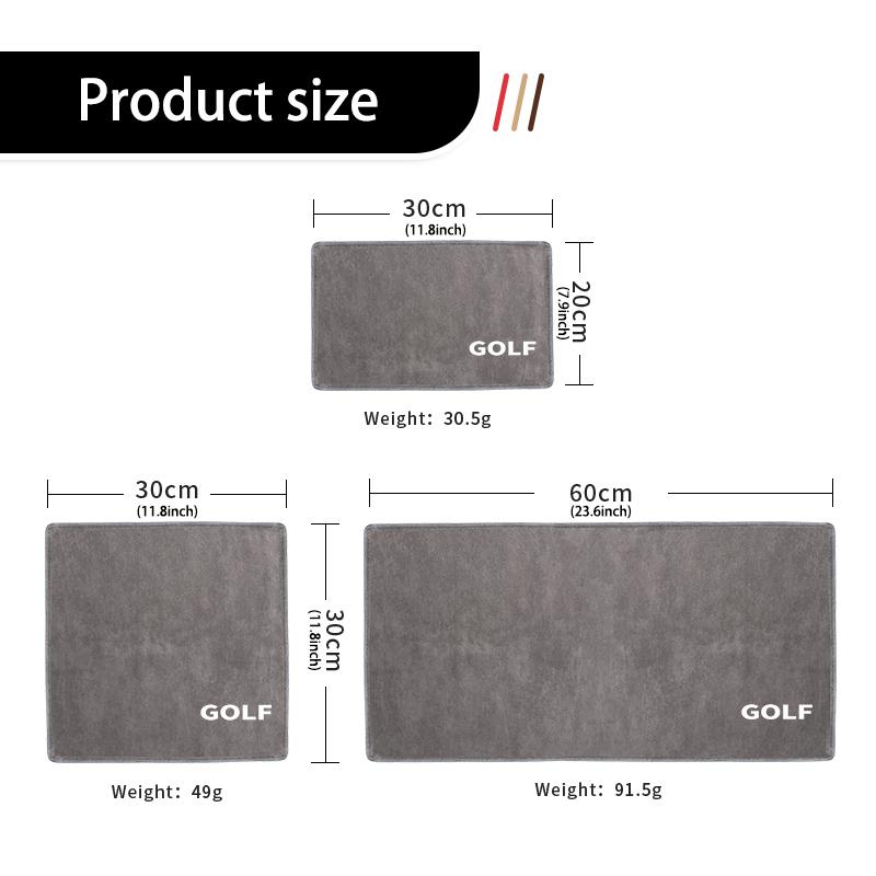 UNYDV1 Car Deer Skin Coral Velvet Wiping Cleaning Absorbent Towel For Volkswagen VW Tiguan MK1 mk2 2016 2017 2018 2019 2020 2021