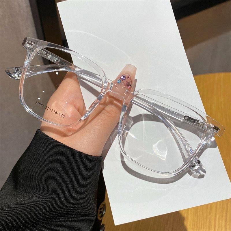 Прозрачные очки для близорукости Женские Мужские Защита от синего света Квадратные Минус Диоптрии Оптические Очки Очки Lentes