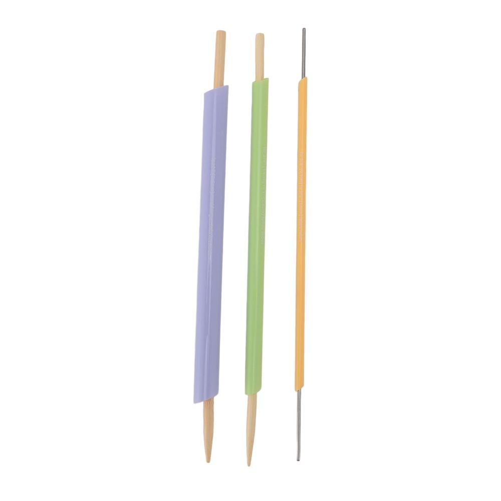 3pcs Multifunctional Fabric Turning Set 3 Sizes Sewing Tube Turner  For Knitting DIY Projects