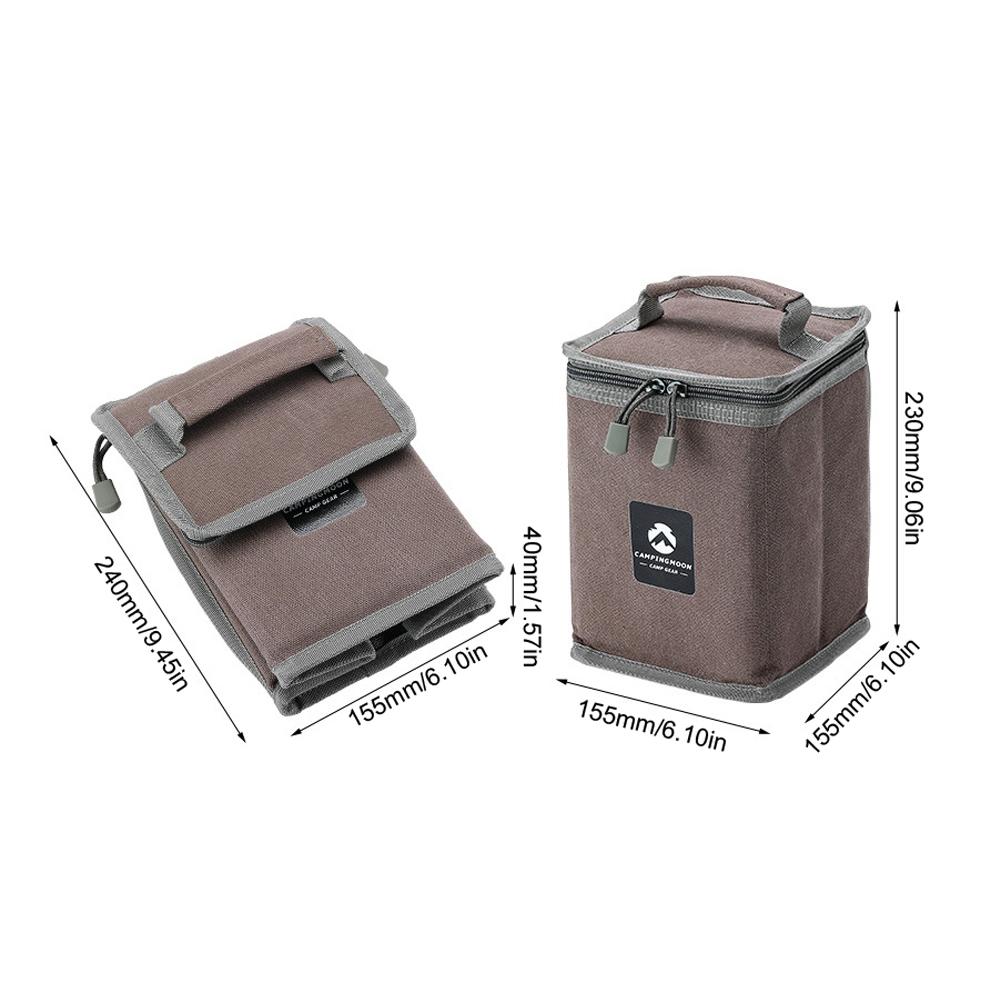 CAPMINGMOON уличный газовый баллон, сумка для переноски, кемпинг, газовые резервуары для приготовления пищи, защитная сумка