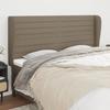 VidaXL Headboard with Ears Taupe 163x23x118-128 Cm Fabric3118106