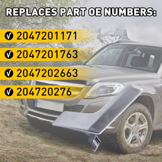 Left Matte Silver Set 2047201171 Interior Door Handle RePair Fit GLK350 C250