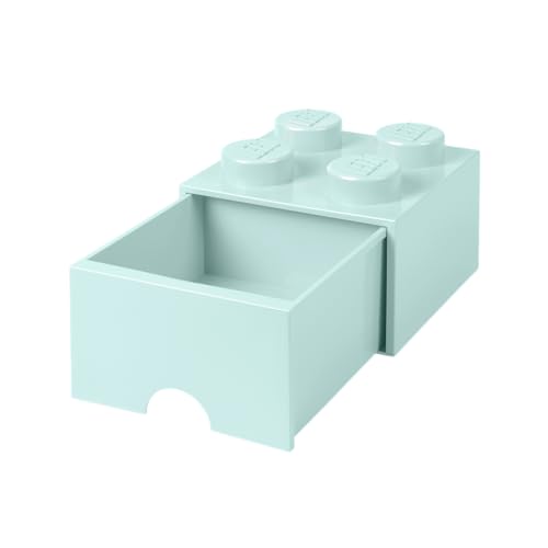 Ящик для хранения LEGO Brick 4, Аква светло-синий, 40051742