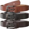 Высококачественный мужской ремень из натуральной кожи. Сделано в ЕС 30632.