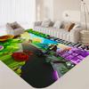 P-растение против Z-зомби Коврик для пола Прямоугольный Противоскользящий Домашний Мягкий Коврик для ванной Коврик для входной двери В помещении На улице Коврик для декора отеля