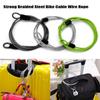 Противоугонная прочная плетеная веревка для безопасности велосипедов, мотоциклов, новый скутер с замком цепи, уличный инструмент