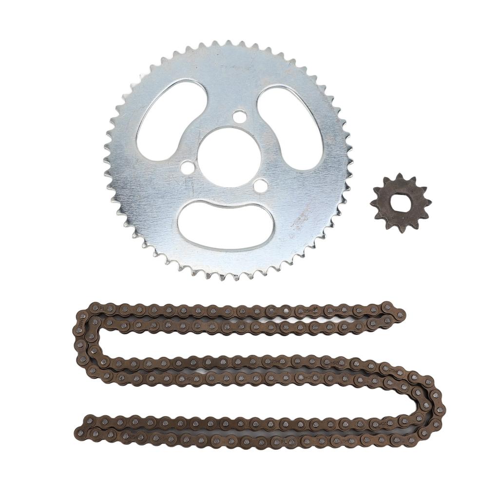 Комплект цепных звездочек 25H, стальная звездочка заднего колеса 55T, звездочка переднего колеса 12T с приводом 146 Link