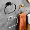 Wall Mounted Toilet Towel Holder Stainless Steel Cloth Rack Kitchen Roll Towel Holder Bathroom Towel Hanger Hanging Organizer