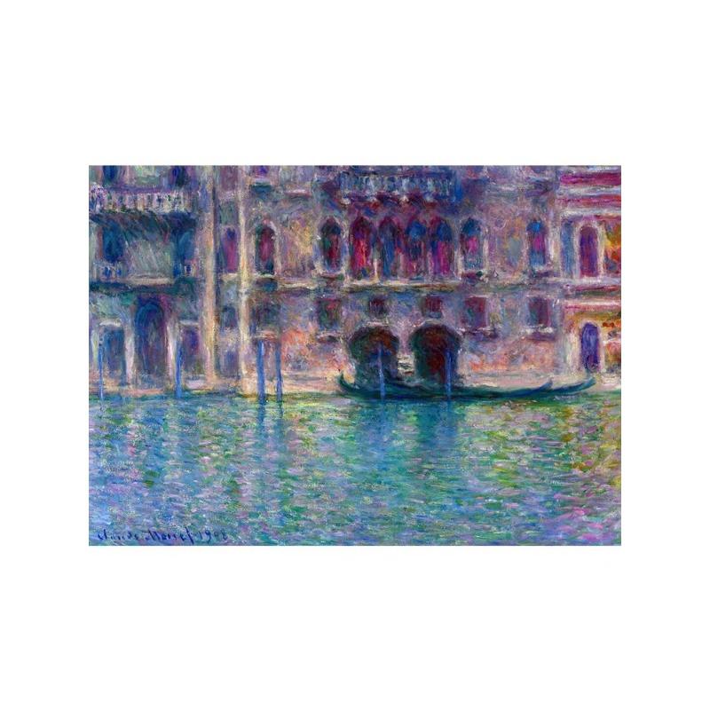 Выставка Клода Моне, художественные плакаты, холст, масляная живопись, сад, лодка, озеро, пейзаж, природный ландшафт, настенная живопись