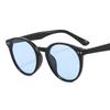 Vintage Classic Casual Sunglasses Men Women Fashion Designer Plain Sun Glasses Male Brand Round Travel Mirror