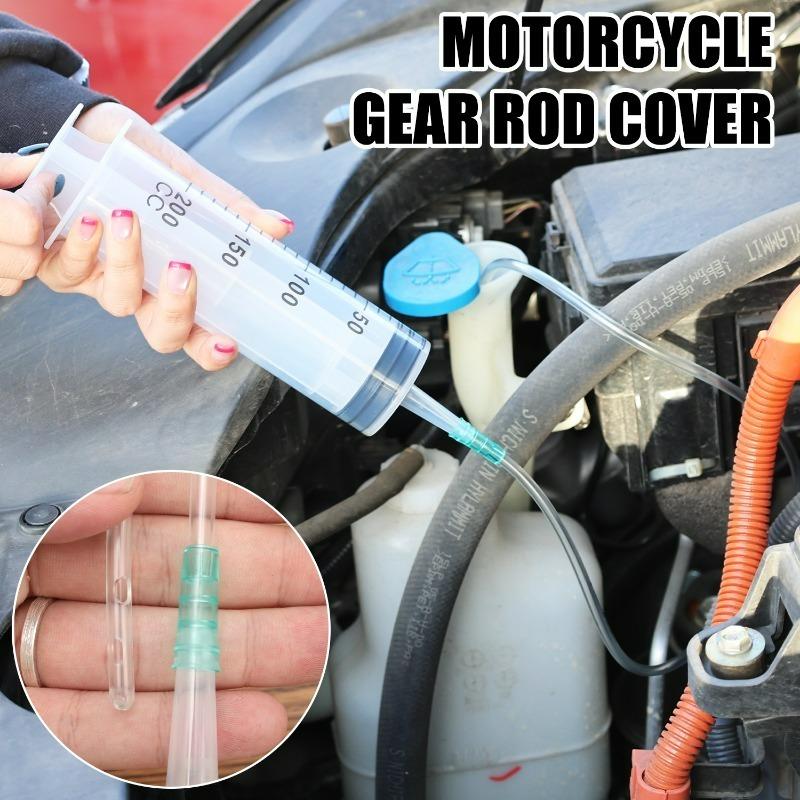 Набор для прокачки тормозов мотоцикла Шприц для прокачки тормозного суппорта Инструмент для гидравлических дисковых тормозов Универсальный для Honda Yamaha Kawasaki Suzuki