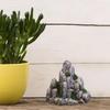 Resin Crafts Miniature Rockery Ornaments Simulation Mountain Stone Statue Fake Mountain  Dollhouse