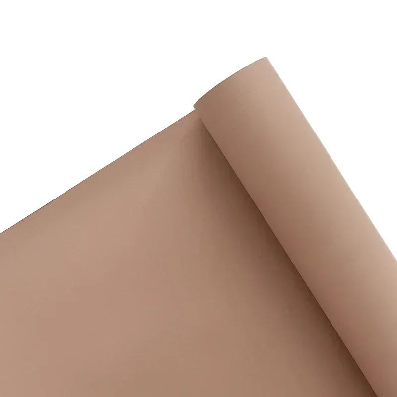 58смX11ярдов Однотонный Фарфоровый Матовый Цветочный Бумага Букет Цветов Однотонный Цветочный Лист Цветочный Материал Водонепроницаемая Упаковочная Пленка