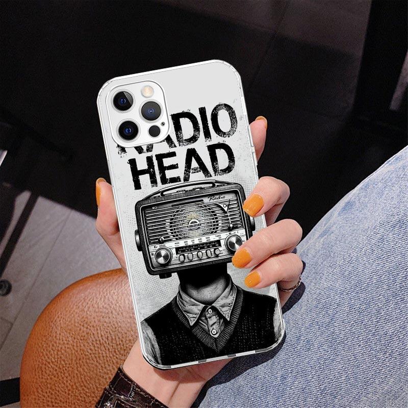 Bnad R-Radiohead Phone Case For iPhone 17 Air 16 Pro Max 16E 15 + 14 Plus 11 12 13 Mini 7 8 SE Gift Print Cover Fundas