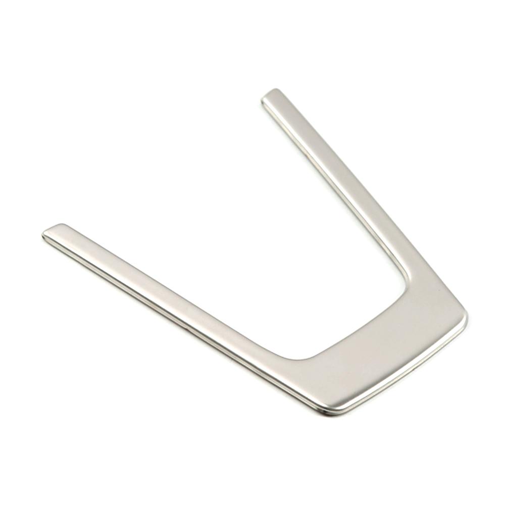 Для Skoda Karoq 2017-молдинги для интерьера автомобиля, накладка на руль с блестками, молдинг, декоративная отделка, нержавеющая сталь