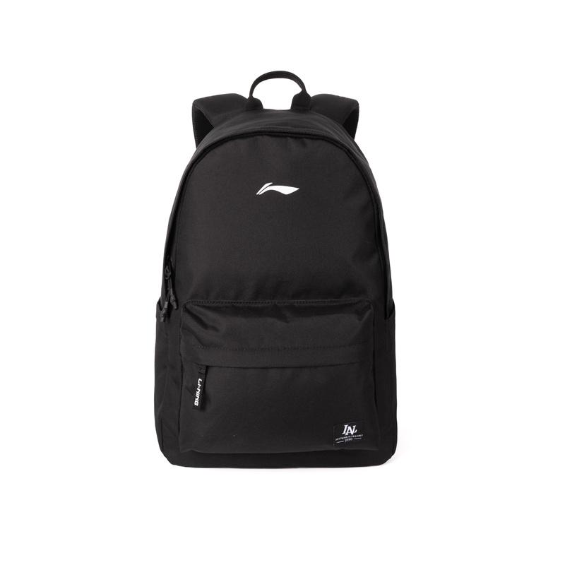 New LiNing Polyester Backpack Regular Unisex Black ABSU637-1