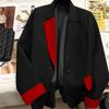 Women Business Blazer Suit Spring Autumn Coat Korean Fashion Jackets Ladies Formal Elegant Celebrity Patchwork Color Casual Blazers Suit