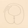 Sexy Halter Neck Body Chain For Women Fashionable Diamond Claw Chain Cross Chest Chain Nightclub Street Shooting Accessories