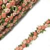 Decor Sewing Polyester Embroidered Ribbons Fabric Trim Flower Lace Trim Water Soluble
