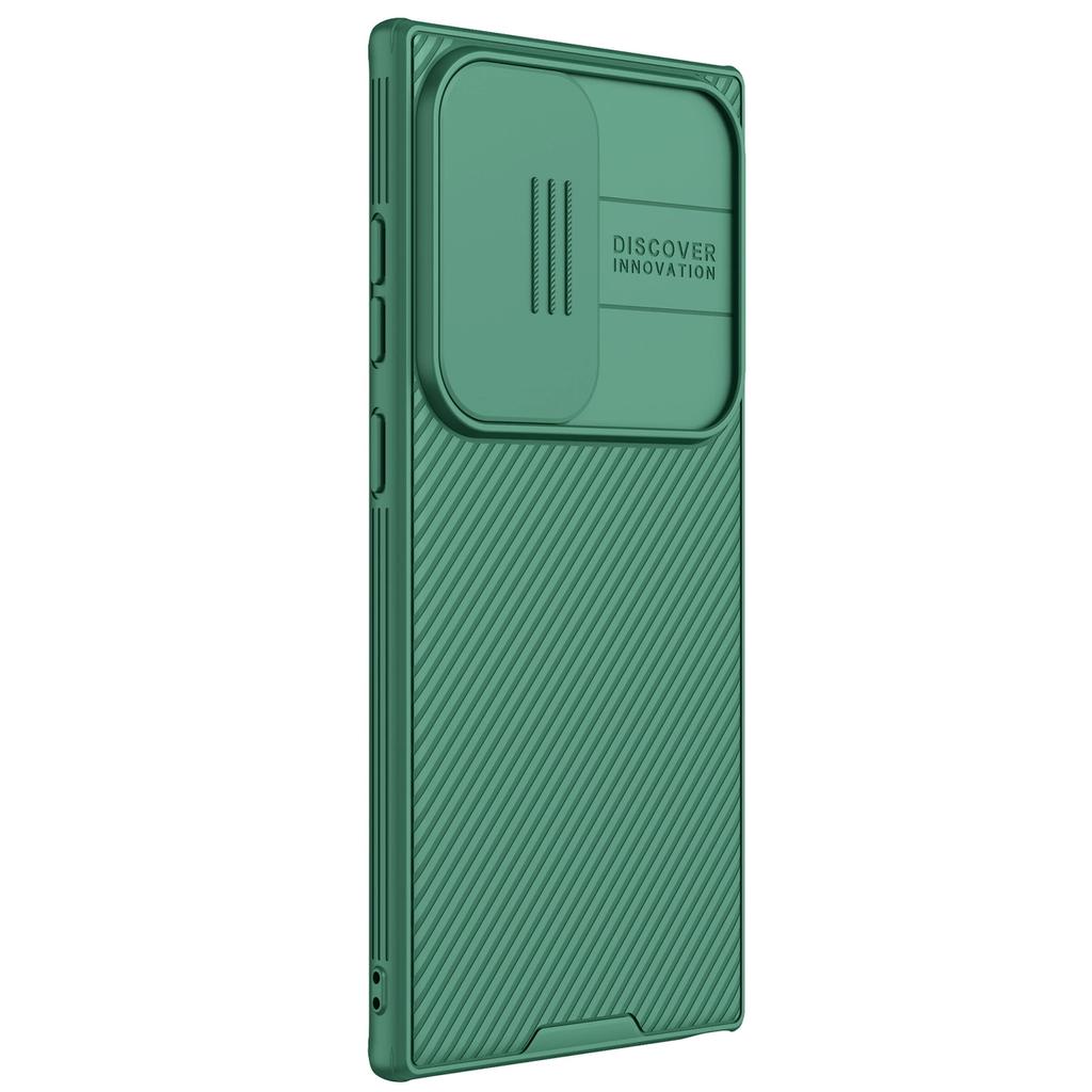 Etui Nillkin Camshield Pro Pancerne Z Osłona Na Aparat Do Samsung Galaxy S24 Ultra - Zielone
