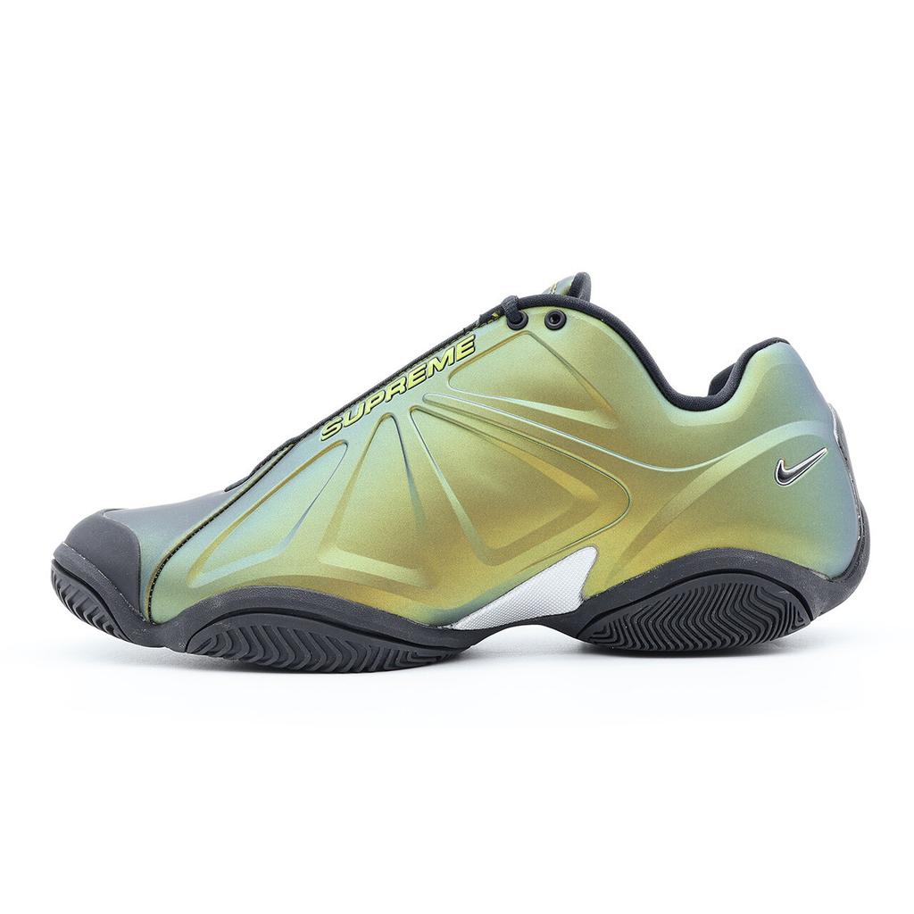 FB8934-700 Supreme Nike Air Zoom Courtposite Металлический Золотой Черный Зеленый (Мужской)