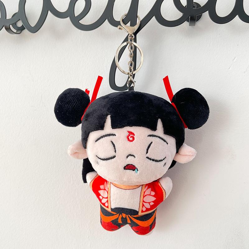 Демон Нэчжа Плюшевая Кукла Рюкзак Аксессуар Фигурка Украшение Подвеска Дизайн