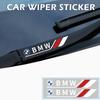 Авто Декор Наклейки Наклейки на стеклоочиститель автомобиля Лазерная эмблема для M Power Performance F10 F31 E36 E39 E87 E90 X3 X5