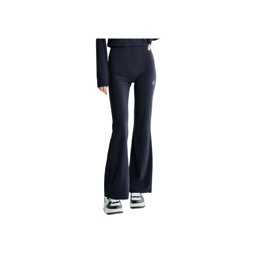 New MLB Casual Pants Women's Black 3FLGB0334-50BKS