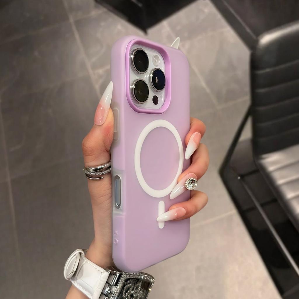 Роскошный чехол Magsafe конфетного цвета для iPhone 17 Air 16 15 14 Plus 13 12 Pro Max 11, магнитный, прозрачный, матовый, мягкий, для беспроводной зарядки
