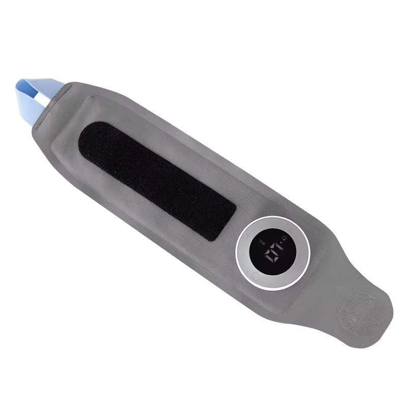 EMS Микротоковый Массажер для Запястья с Горячим Компрессом Функциональные Перчатки Мягкая Ткань для Циркуляции Крови Домашнее Офисное Использование Регулируемый Импульс