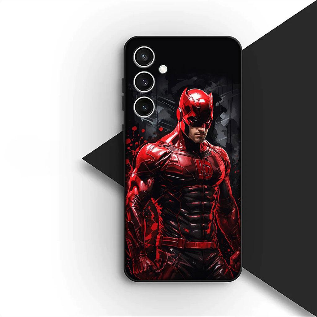 Чехол для телефона для Xiaomi Redmi Note 14 13 Pro Plus ProPlus 14C A4 13C Pro+ 5G Корпус Мягкий чехол Обои Сорвиголова Marvel Постер