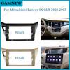 9 Inch Car Frame Fascia Adapter For Mitsubishi Lancer IX GLX 2002-2007 Android Radio Dash Fitting Panel Kit