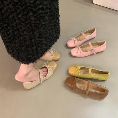 Мода Bailamos Новый Бренд Женские Балетки Мягкая Кожа Элегантные Туфли Лодочки Круглый Носок Мелкие Слипоны Женские Повседневные Балетки Mujer