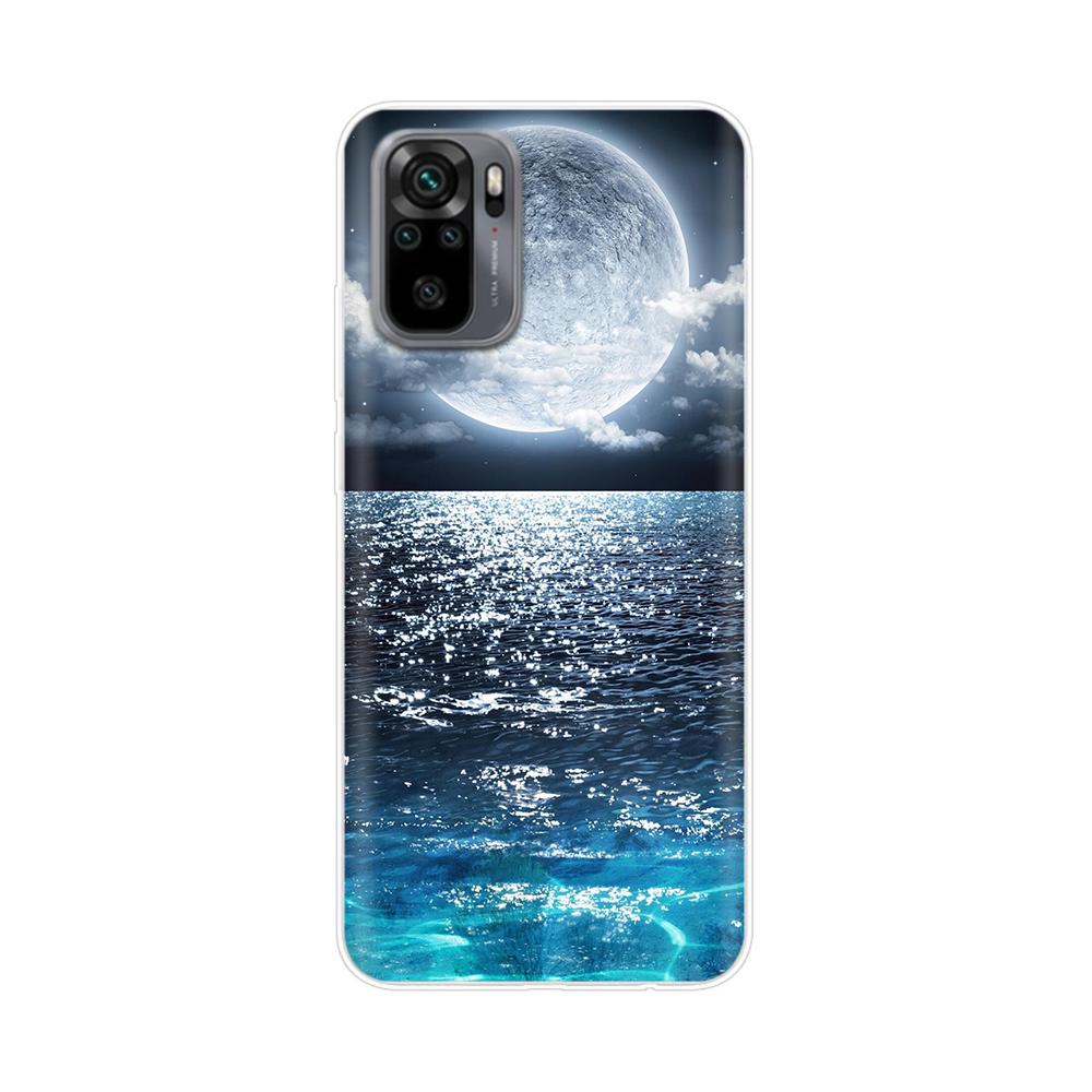 Силиконовый чехол-цветок для Xiaomi Redmi Note 10 Case 6.43'' Милый ТПУ задняя крышка для Xiomi Redmi Note10 Pro Бампер Чехлы