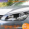 Для Volkswagen VW Golf 7 MK7 2012- Автомобильные фары Тонировка Черная Защитная пленка Задние фонари Прозрачная TPU Наклейка Аксессуары