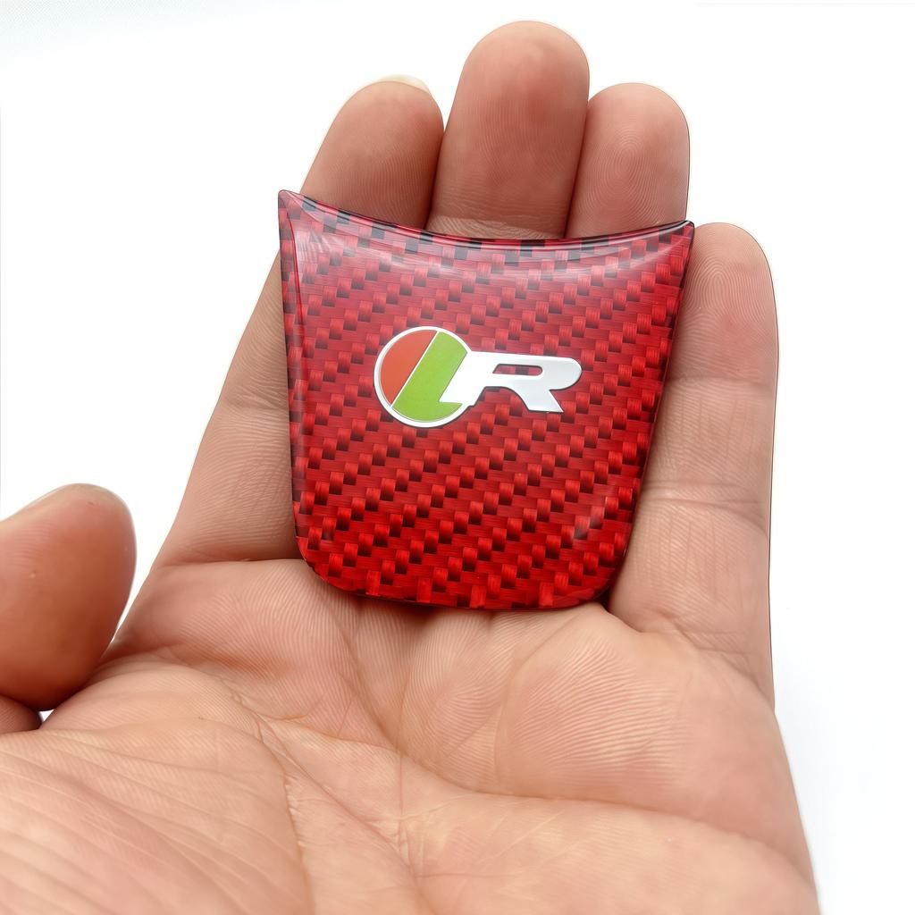 1 шт. Логотип S/R Эмблема на рулевое колесо автомобиля Значок Наклейка Украшение Декаль для XK X Type F Pace I-pace XJL S-Type F-Type XJ XF XE E-pace XJS