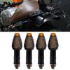 Amber Blinker Light Turn Signal Lamp 12V Voltage Compact Design Enhanced Visibility Compact Motorcycle Turn Signals Amber Light