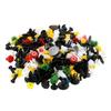 200Pcs Universal Mixed Color Car Fastener Bumper Door Panel Clips Rivets for Trains