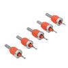 5pcs High Speed Steel Adjustable Depth Drill Bit Hole Opener Bit Set  Woodworking Drilling