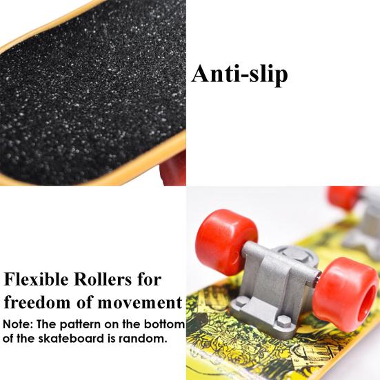 Мяч для кормления черепахи и набор для обучения скейтборду, набор игрушек для маленьких животных, фруктов, овощей и мини-скейтборда