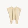 M O I D A Layerd Knit Shawl - Cream